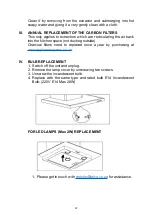 Предварительный просмотр 12 страницы Falco AR-60-CGS Installation And User Manual