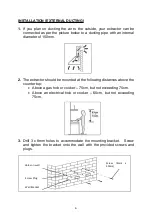 Предварительный просмотр 6 страницы Falco AR-60-PYRS Installation And User Manual