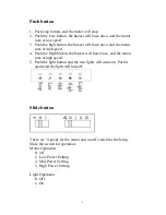 Предварительный просмотр 10 страницы Falco AWG-A38A2 60CM Instruction Manual