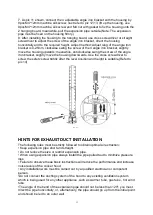 Предварительный просмотр 11 страницы Falco FAL-110-CEWG Instruction Manual