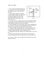 Предварительный просмотр 8 страницы Falco FAL70GW Instruction Manual