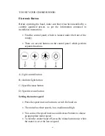 Предварительный просмотр 11 страницы Falco FAL70GW Instruction Manual