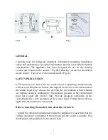 Preview for 3 page of Falco HEE22(F-1100MM) Use And Care Manual