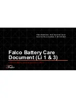 Falco Li 1 Care Manual preview