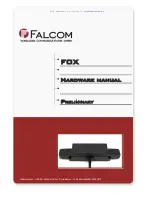 FALCOM FOX Hardware Manual предпросмотр