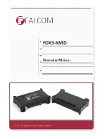 FALCOM FOX3-KMD Hardware Manual preview