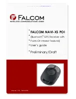 Предварительный просмотр 1 страницы FALCOM NAVI-XS POI User Manual