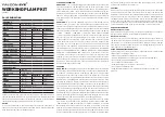 FALCON EYE FWS0007 Manual preview
