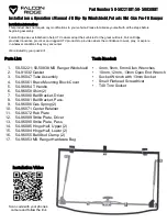 Preview for 1 page of FALCON RIDGE 50-50221KIT Installation & Operation Manual