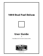 Falcon 1000 Deluxe Dual Fuel User Manual предпросмотр