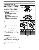 Предварительный просмотр 27 страницы Falcon 1000 Deluxe Dual Fuel User Manual