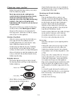 Preview for 14 page of Falcon 1092 Continental Induction G5 User'S Manual & Installation And Servicing Instructions