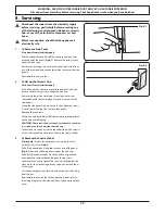 Предварительный просмотр 31 страницы Falcon 110 Induction User'S Manual & Installation Instructions