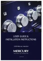 Falcon 1200 Mercury Induction User'S Manual & Installation Instructions preview