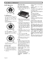 Предварительный просмотр 14 страницы Falcon 211 EEO Ceramic User'S Manual & Installation And Servicing Instructions