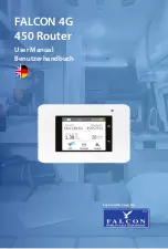 Falcon 4G 450 Router User Manual preview