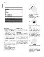 Предварительный просмотр 3 страницы Falcon 90 Professional Instructions For Use And Installation