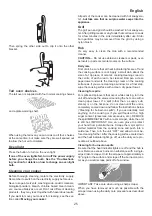 Предварительный просмотр 25 страницы Falcon 90 Instructions For Use And Installation