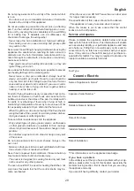 Предварительный просмотр 29 страницы Falcon 90 Instructions For Use And Installation