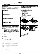 Предварительный просмотр 22 страницы Falcon 900 Deluxe Induction G5 User'S Manual & Installation Instructions