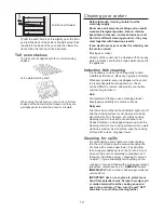 Preview for 12 page of Falcon 900 DL Induction Users Manual & Installation And Servicing Instructions