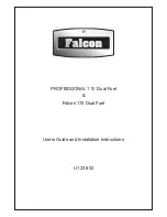 Falcon Classic 110 Dual Fuel User'S Manual And Installation Instructions preview