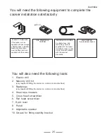 Preview for 25 page of Falcon Classic 110 Dual Fuel User'S Manual And Installation Instructions