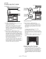 Preview for 26 page of Falcon Classic 110 Dual Fuel User'S Manual And Installation Instructions