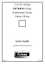 Falcon Classic 110 gas User Manual preview