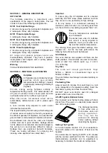 Preview for 2 page of Falcon E2101 User Instructions