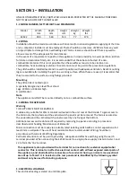 Preview for 3 page of Falcon E2522 Installation And Servicing Instructions