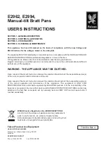 Preview for 1 page of Falcon E2962 User Instructions