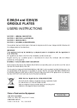 Falcon E350/34 User Instructions preview