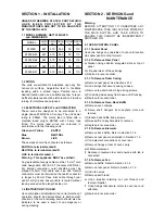 Preview for 3 page of Falcon E702S Installation And Servicing Instrucnion