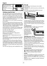 Preview for 26 page of Falcon Elan 110 Instructions For Use And Installation