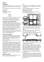 Preview for 32 page of Falcon Elan 110 Instructions For Use And Installation