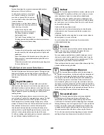 Preview for 40 page of Falcon Excel FSD 110 User Instructions