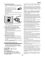 Preview for 47 page of Falcon Excel FSD 110 User Instructions