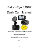 Falcon FalconEye 1296P Manual preview