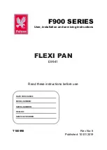 Preview for 1 page of Falcon FLEXI PAN User, Installation And Servicing Instructions