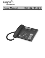 Предварительный просмотр 1 страницы Falcon FT5020 User Manual