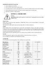 Preview for 5 page of Falcon G2102 C User Instructions