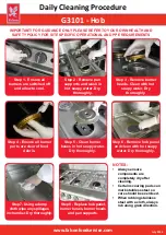 Preview for 1 page of Falcon G3101 Daily Cleaning Procedure