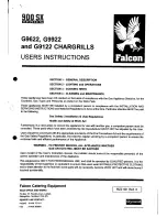 Предварительный просмотр 2 страницы Falcon G9122 Instruction Manual