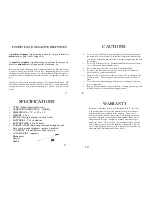 Предварительный просмотр 3 страницы Falcon Gold Tracker MD20 Owner'S Manual