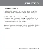 Preview for 5 page of Falcon GSM Installation And Operation Manual