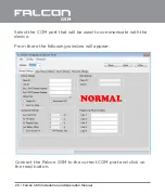 Preview for 28 page of Falcon GSM Installation And Operation Manual