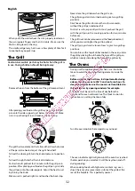 Preview for 32 page of Falcon KCH110DFBLCEU Instructions For Use And Installation