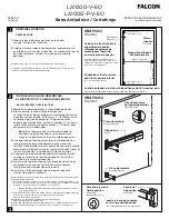 Preview for 2 page of Falcon LA Series Installation Instructions Manual