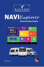 Предварительный просмотр 1 страницы Falcon NAVI Explorer Quick Setup Manual